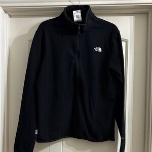 The North Face Black Half-Zip Pullover